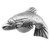 Fish Cabinet Knob - Left Facing - Set of 2