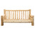 Cedar Log 7 Foot Sofa