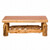 Cedar Log Open Standard Finish Coffee Table - 20 x 40