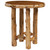 Cedar Log Standard Finish Round Pub Table - 36 Inch