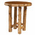 Cedar Log Standard Finish Round Pub Table - 40 Inch
