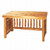 Cedar Log Standard Finish Writing Desk