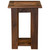 Barnwood Open Nightstand