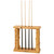 Log Pool Cue Rack
