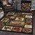 Forest Collage Rug - 8 x 10