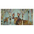 Forest Moose and Calf Canvas Art