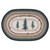 Forest Pines Braided Oval Rug