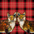 Foxy Ladies Plaid Canvas Art