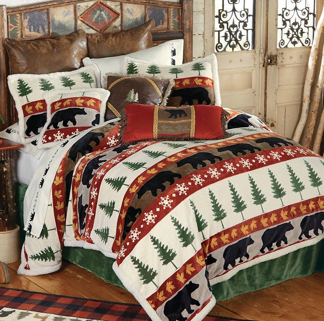 Bear Valley Plush Bedding Collection
