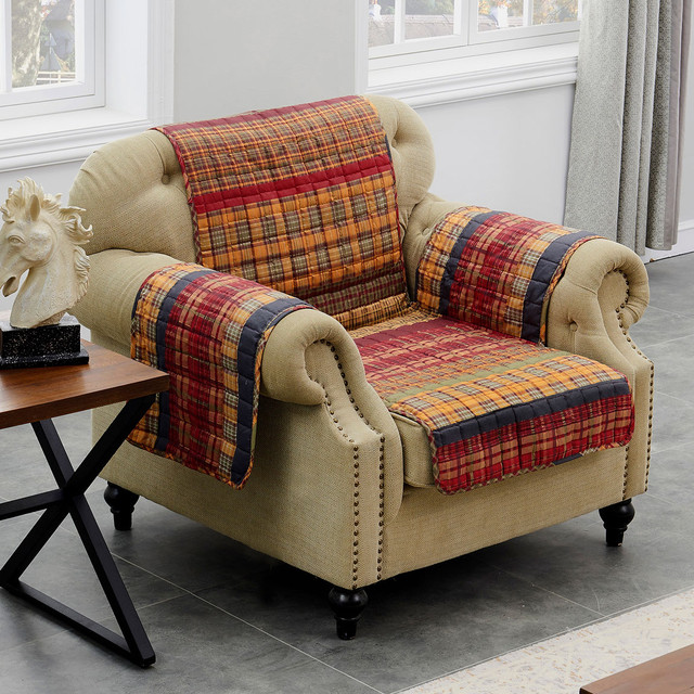 Golden Forest Arm Chair Protector