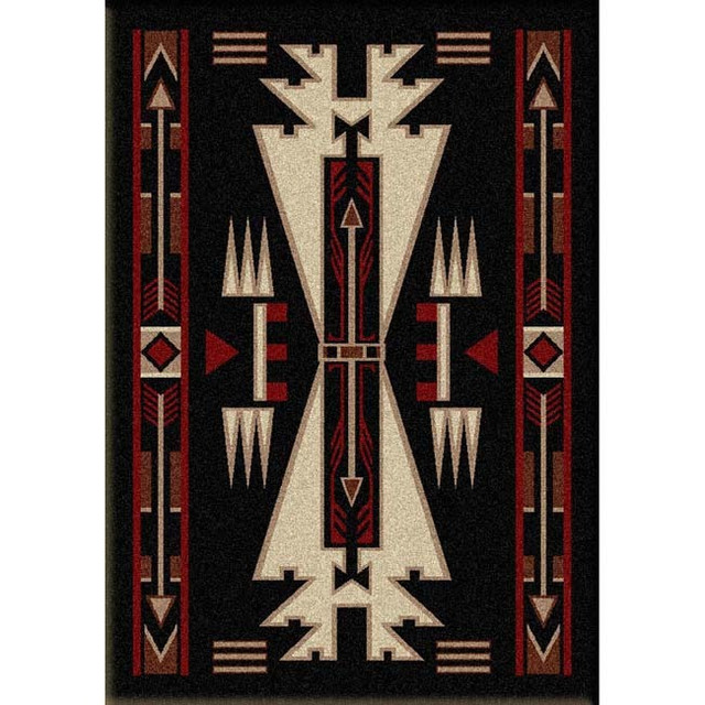 Horse Blanket Black Rug - 3 x 4