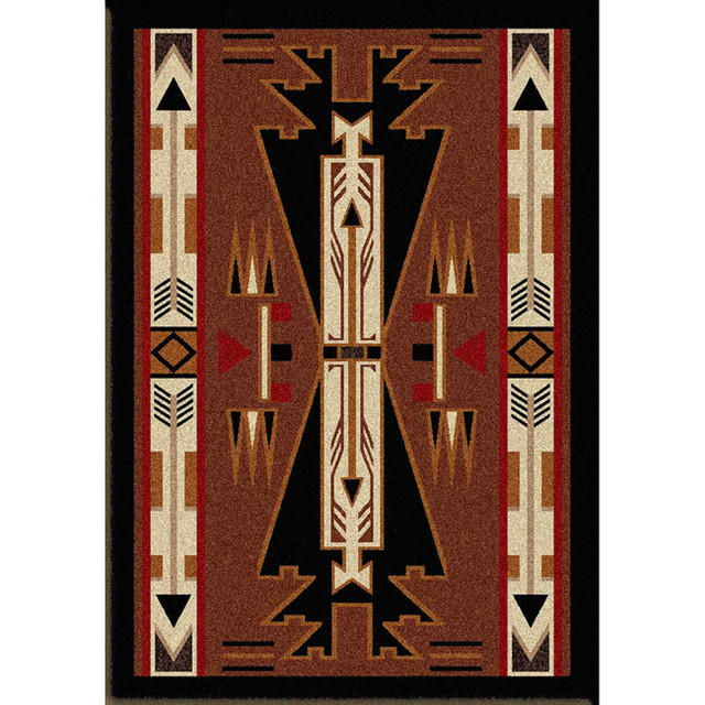 Horse Blanket Brown Rug - 3 x 4