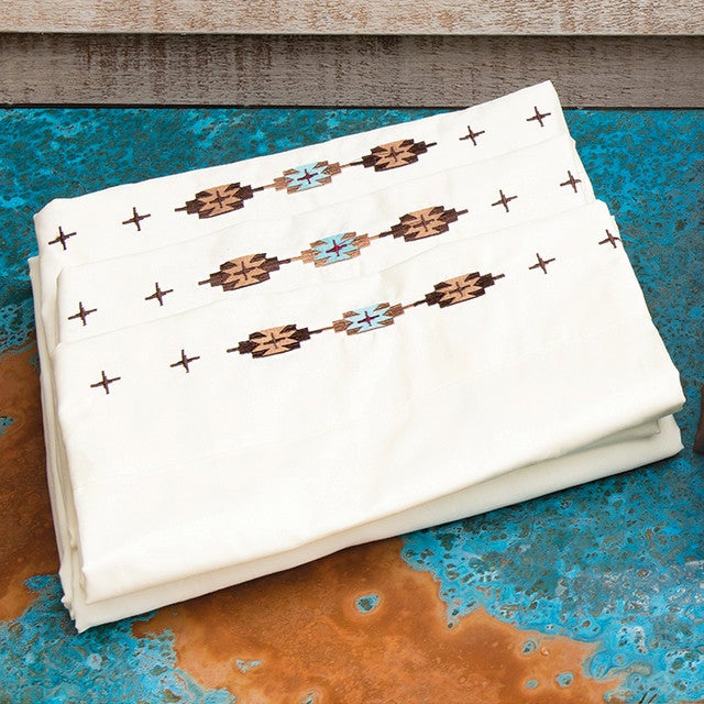 Navajo Cream Sheet Set - Queen - OUT OF STOCK UNTIL 06/08/2026
