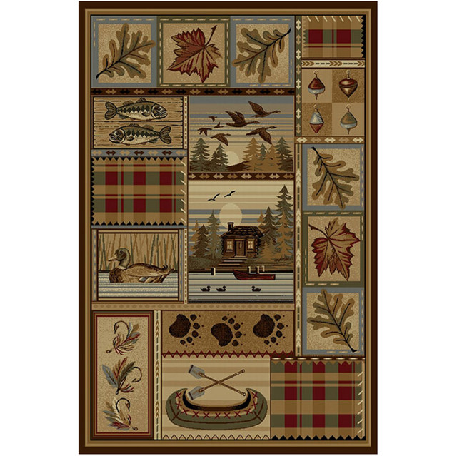 Lake Patches II Rug - 3 x 8