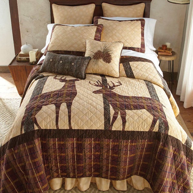 Tan Sponged Gathered Bedskirts