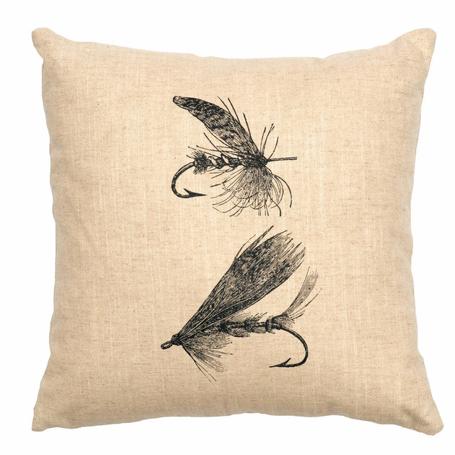Natural Flies Pillow