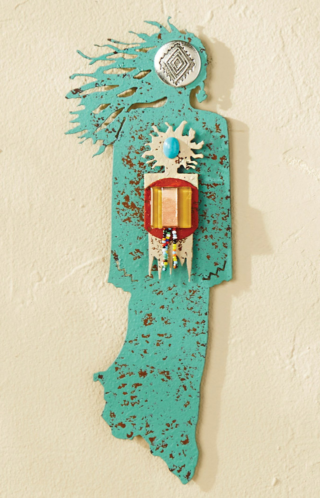 Perfect Mom Turquoise Spirit Woman Wall Art