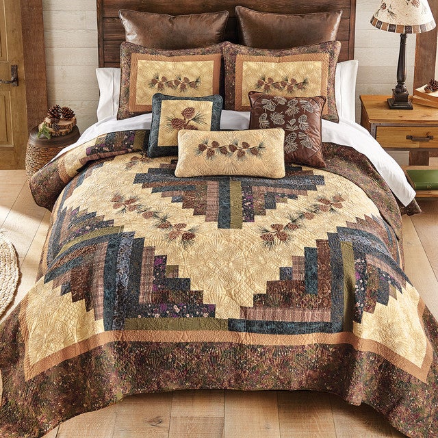 Pinecone Diamond Quilt - Twin