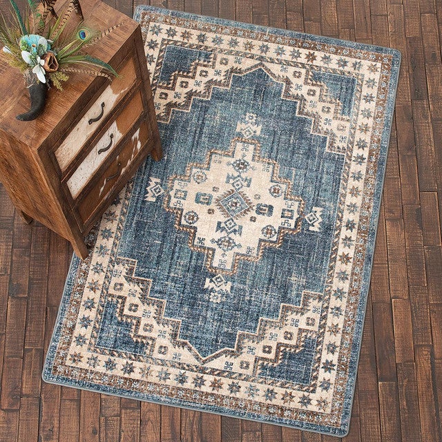 Sedona Nights Denim Rug Collection