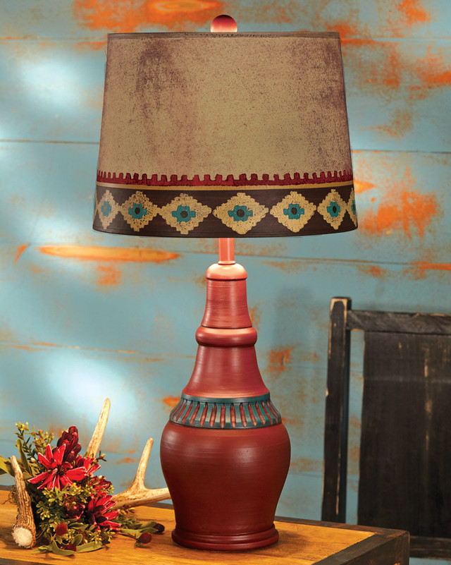 Red Canyon Southwest Table Lamp