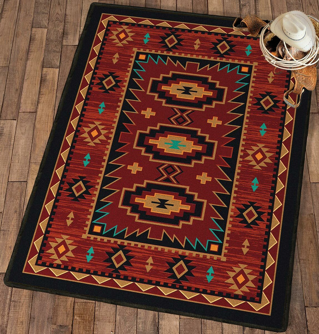Red River Rug - 3 x 4