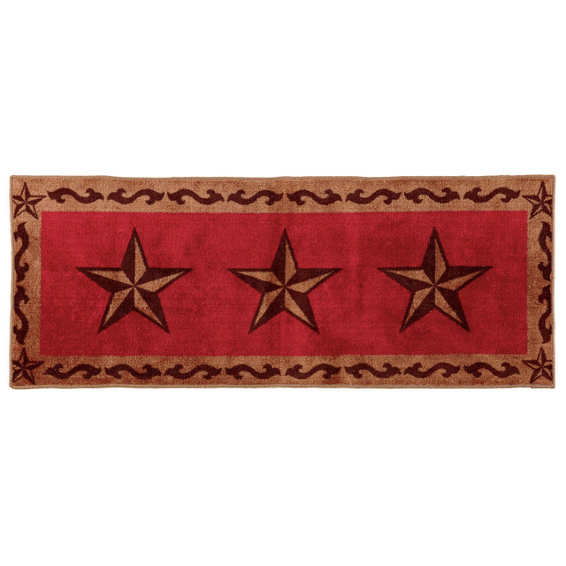 Red Star Bath Runner