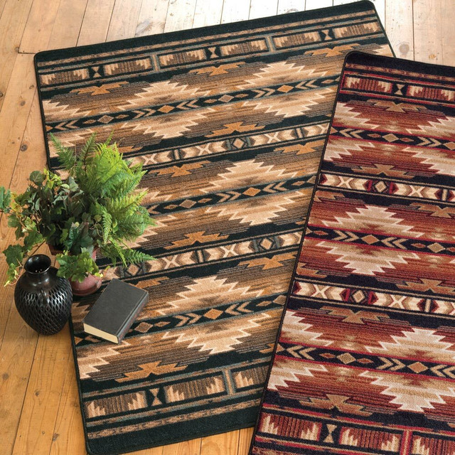 Rio Rancho Brown Rug - 3 x 4
