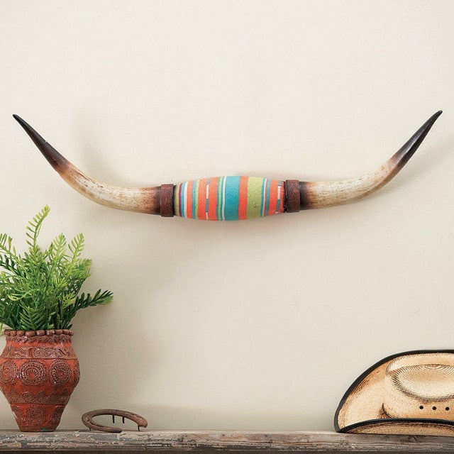 Serape Longhorn Wall Hanging