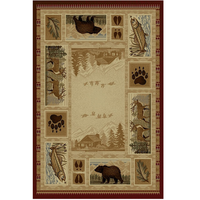 Sierra Fauna I Rug - 2 x 3
