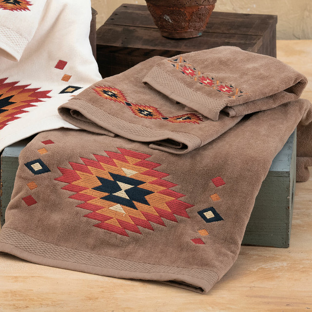 Southwest Sedona Towel Set - Brown