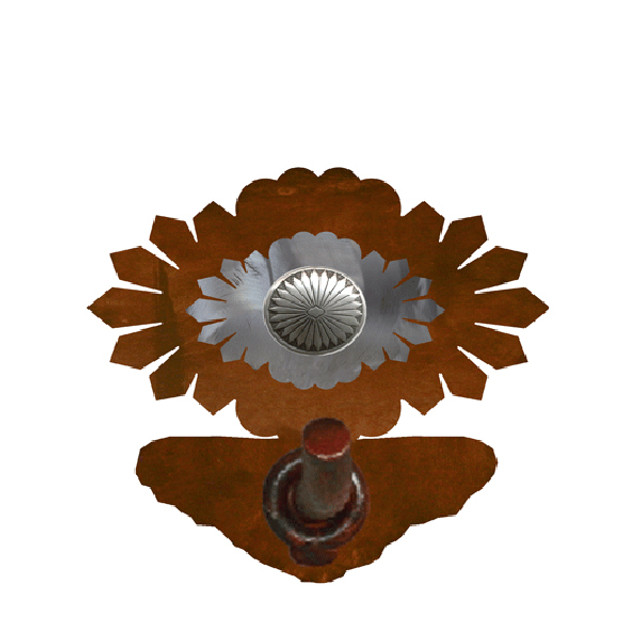 Sun Burst Concho Robe Hook