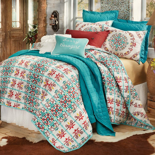 Talavera Quilt Bed Set - Twin