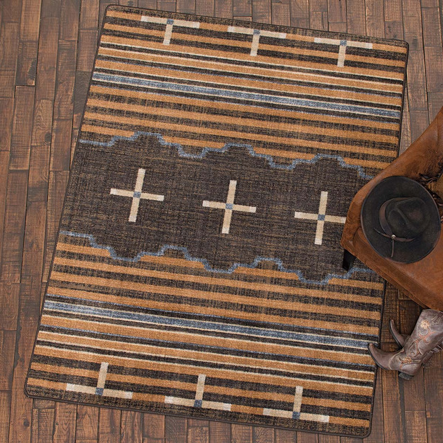 Three Chiefs Gray Rug - 3 x 4
