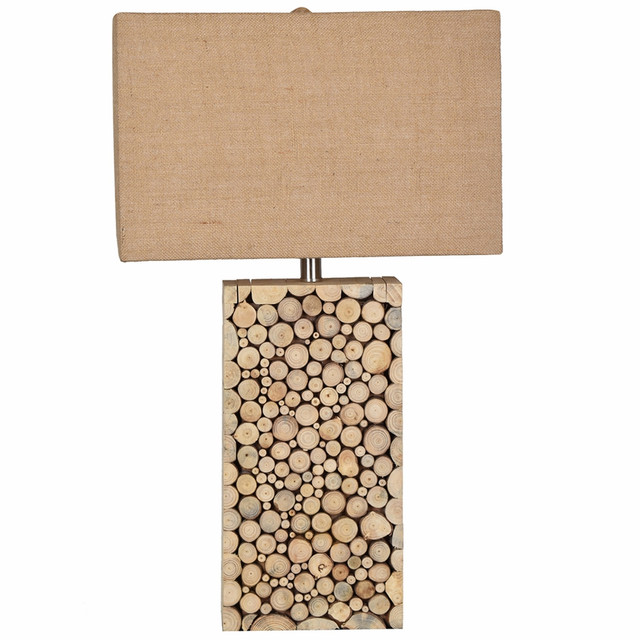 Timber Table Lamp - Set of 2