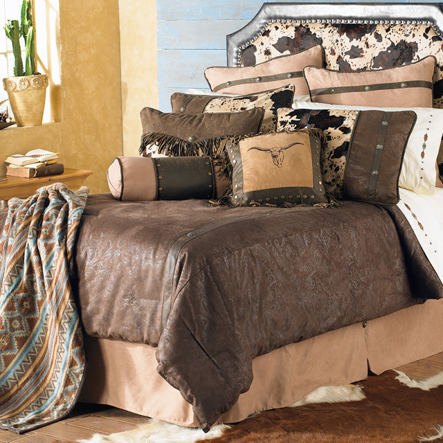 Caldwell Cowhide Bedding Collection