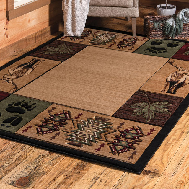 Tribal Forest Rug - 2 x 3