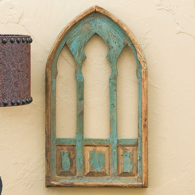 Trinity Window Turquoise Wall Hanging