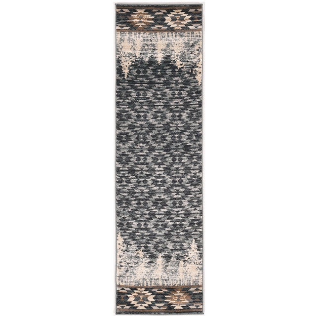 Wasatch Slate Rug - 2 x 8