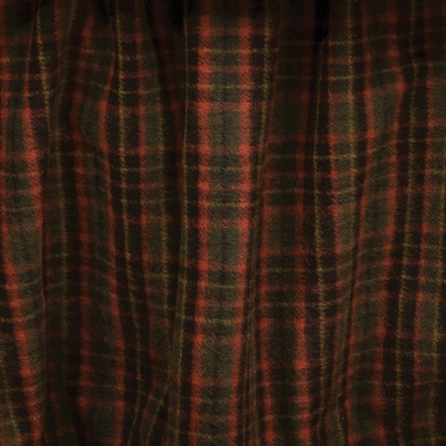 Wooded River Plaid 4 Gathered Bedskirt - Twin