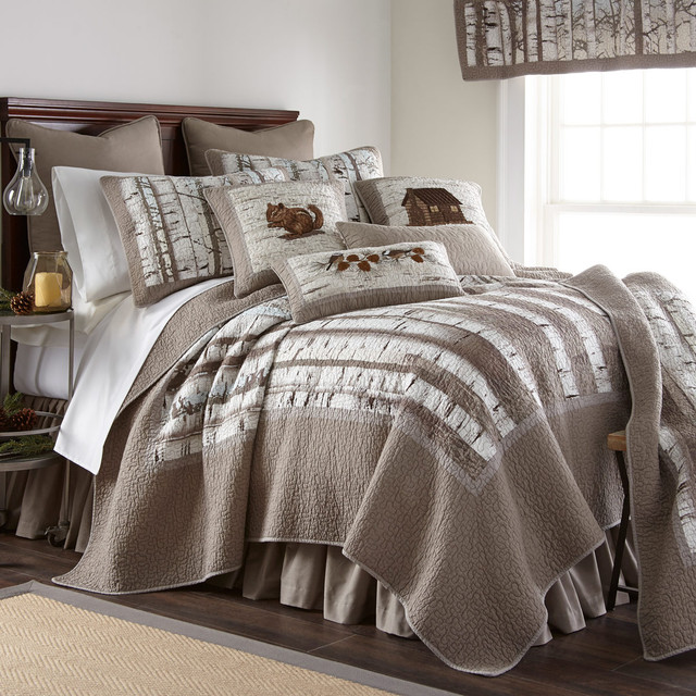 Woodland Birch Quilt - Twin