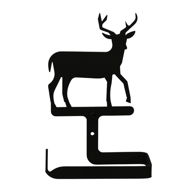 Wrought Iron Deer Arm Toilet Tissue Holder