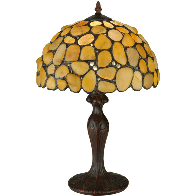 Yellow Rocks Table Lamp