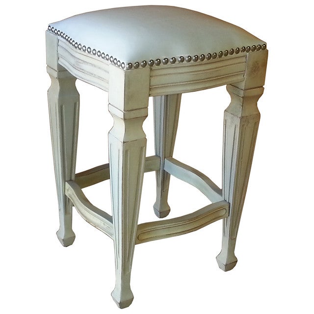 Zorro Counter Stool - White