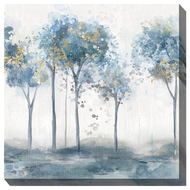 Blue Grove 2 Outdoor Wall Art