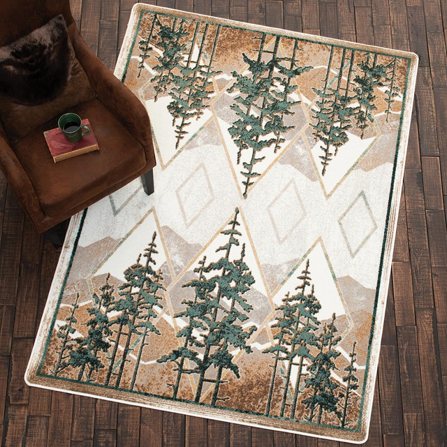 Timberline Diamond Rug - 3 x 4