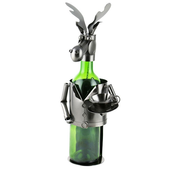 Moose Cooking Wine Bottle Holder