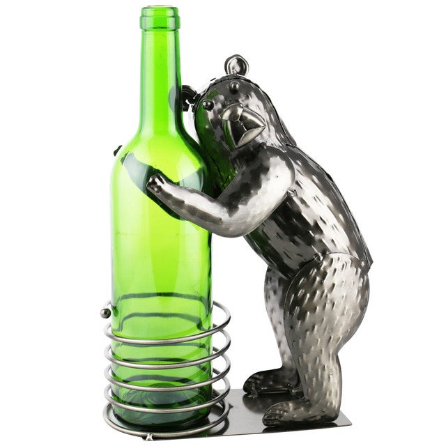 Bear Hug Wine Bottle Holder