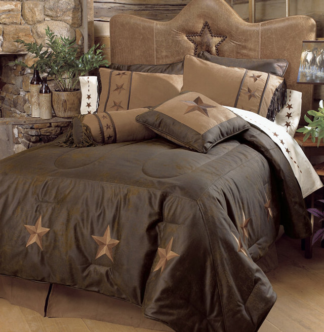 Laredo Chocolate Bedding Collection