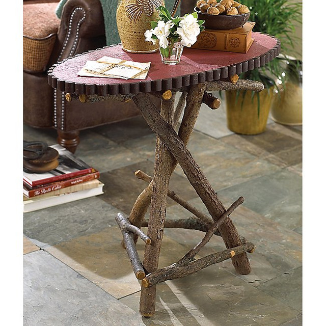 Oval Willow Table