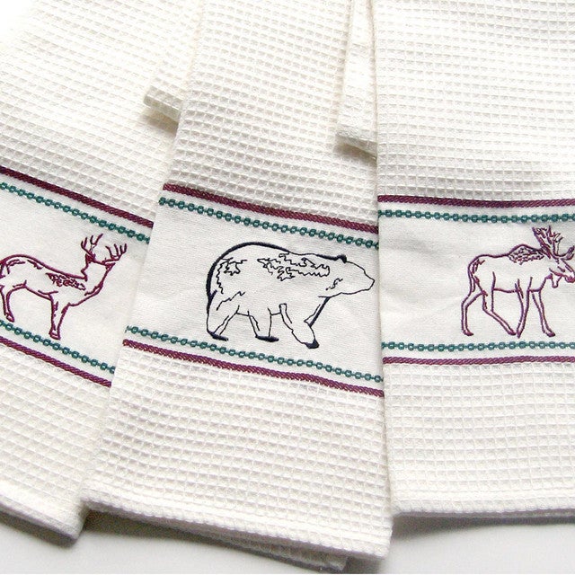 Wildlife Kitchen Deer Towels - Set of 2